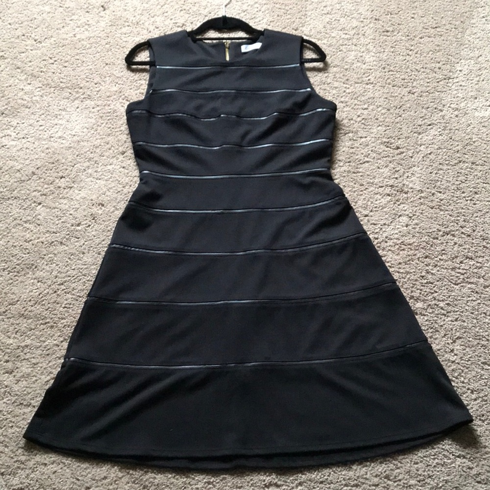 Calvin Klein fit and flair dress nwot